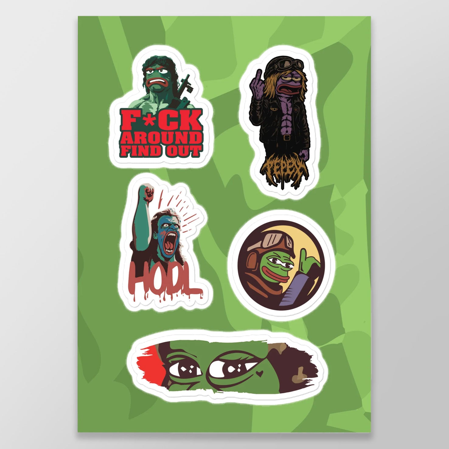 Sgt. Pepe Stickers Vol.1