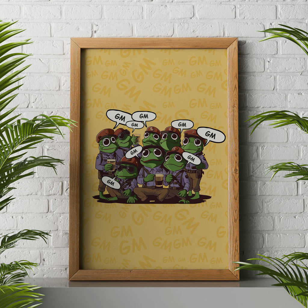 GM Crew - Framed Poster