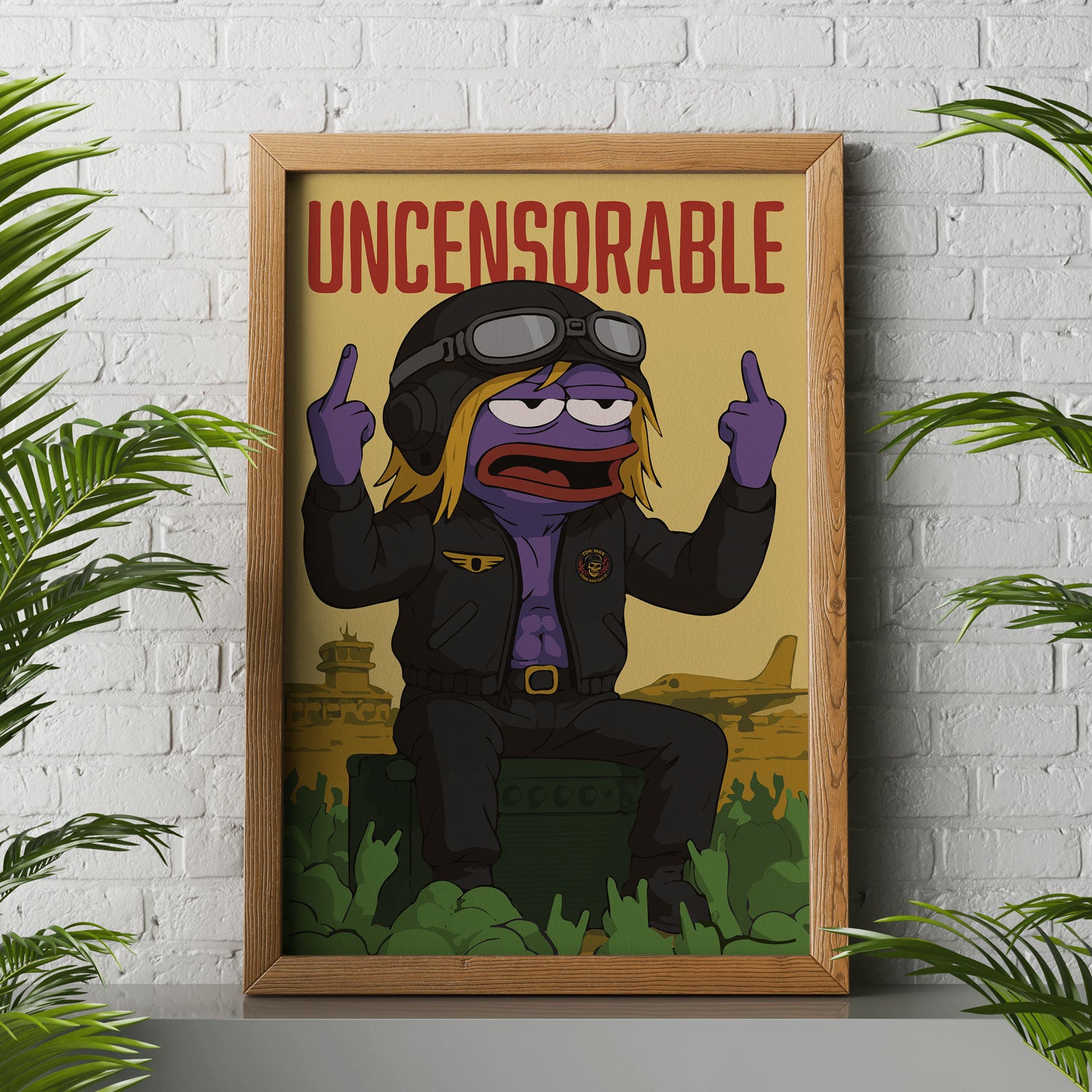 Pepe X Framed Poster