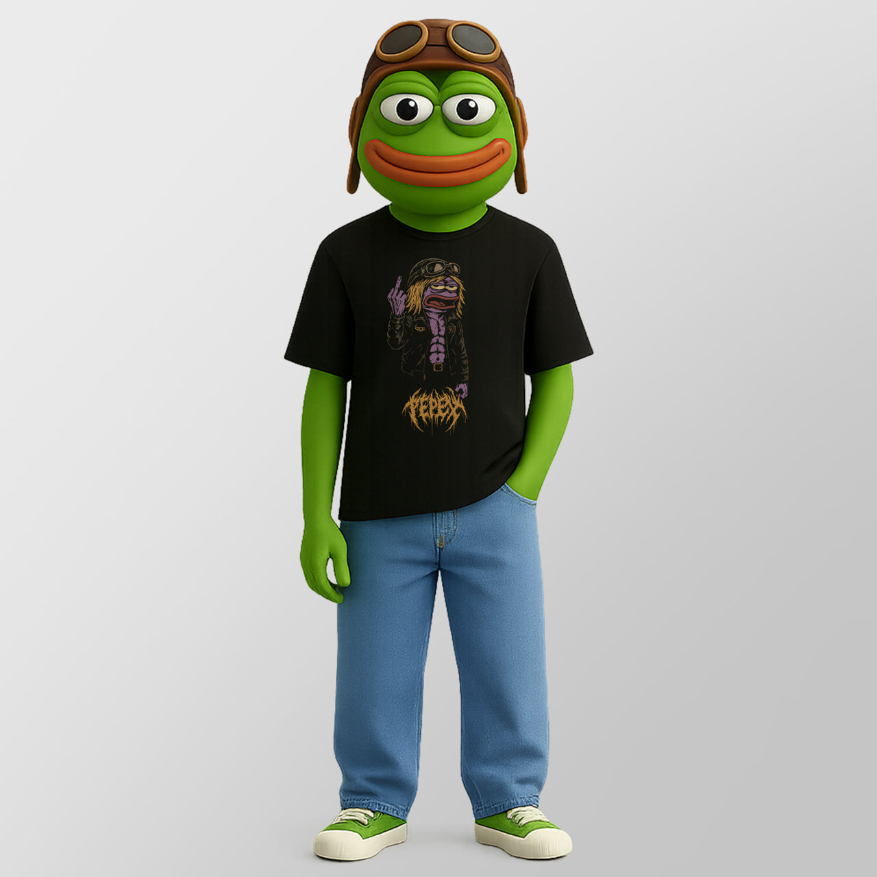 PEPE X Rock - T-Shirt