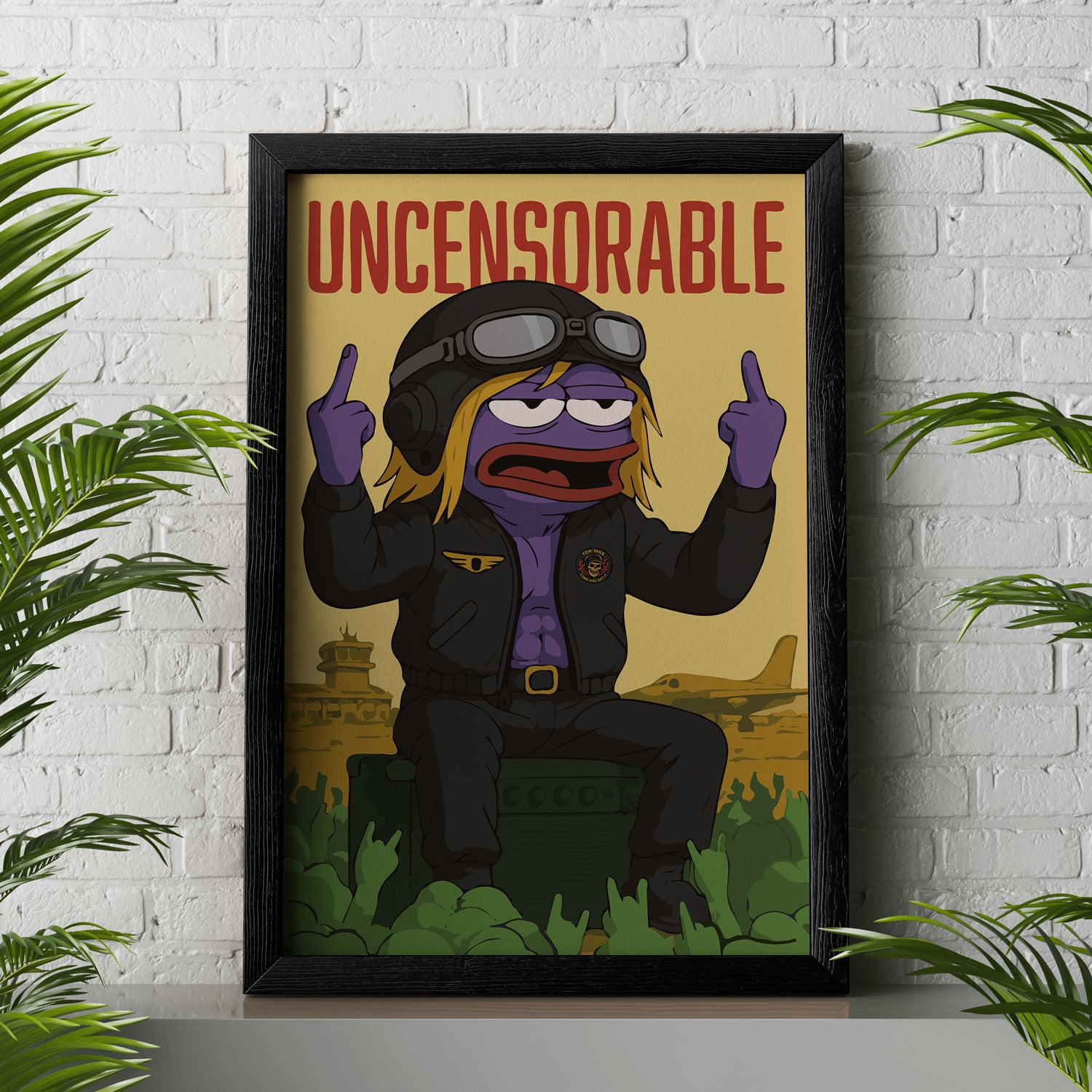 Pepe X Framed Poster