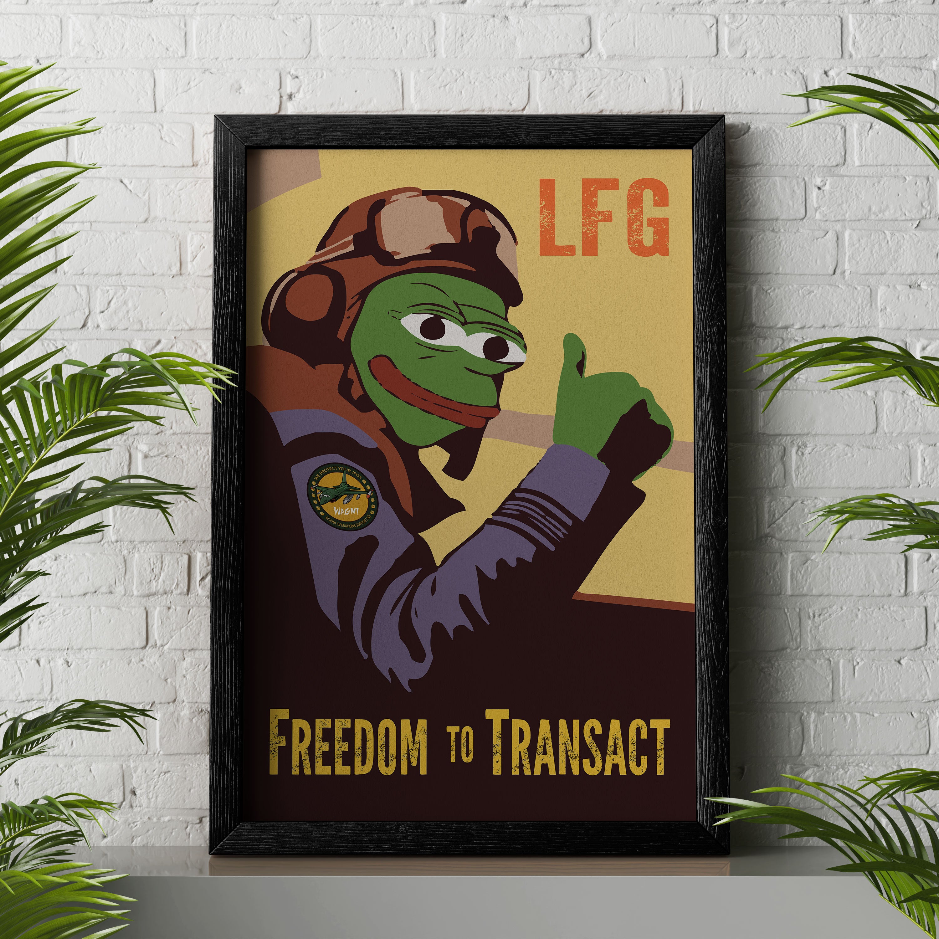 Sgt. Pepe Framed Poster