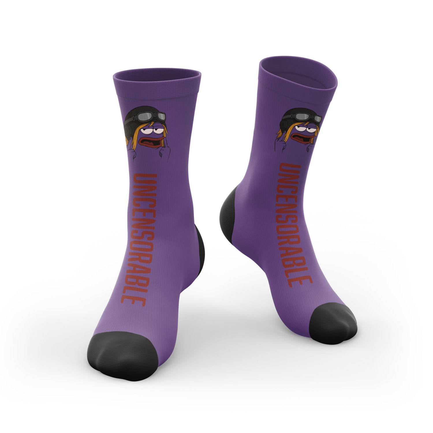 Uncensorable Crew socks